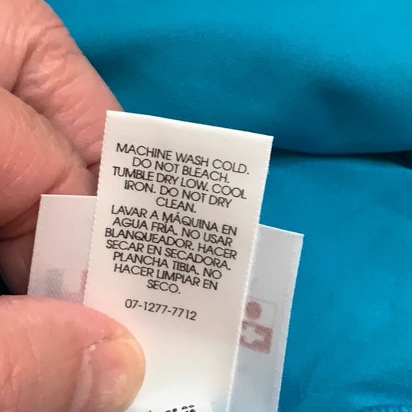 Spyder CYCLING 3/4 SLV TOP - Turq/Grey - Picture 14 of 15